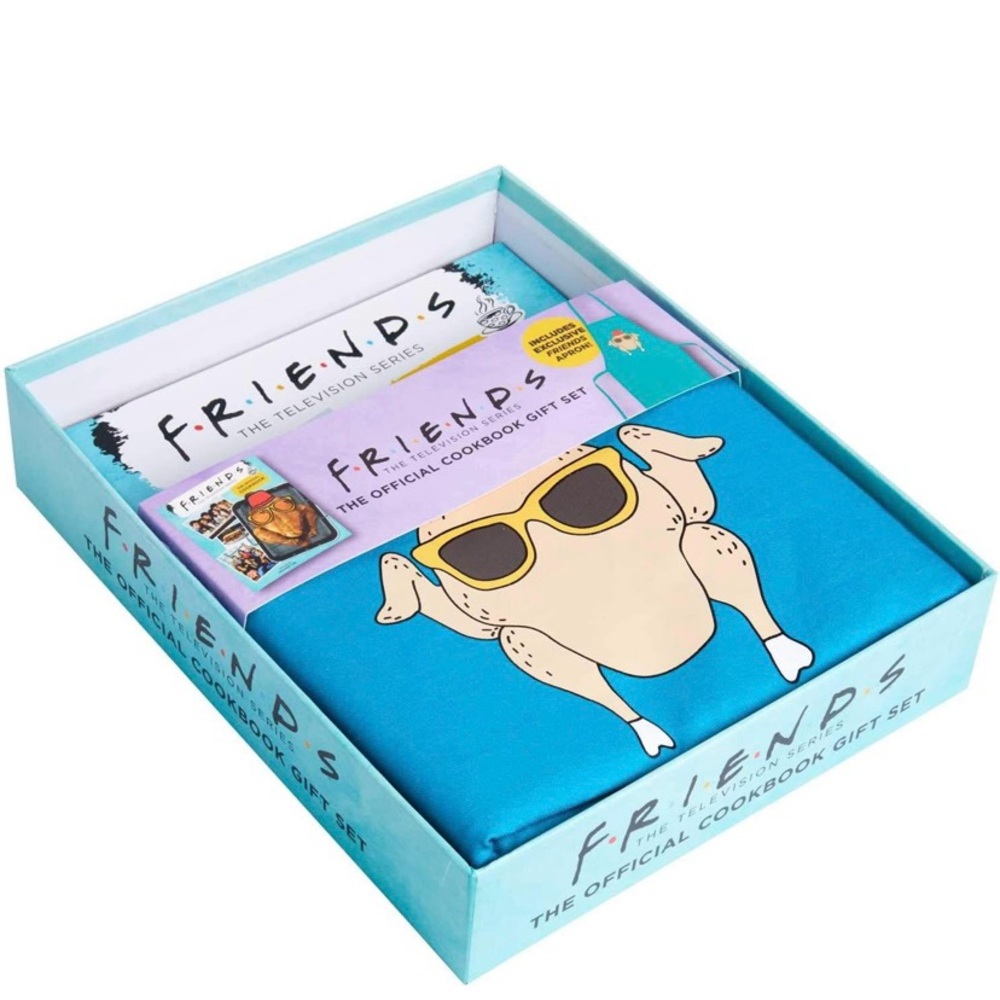 FRIENDS Official Cookbook and Apron Gift Set